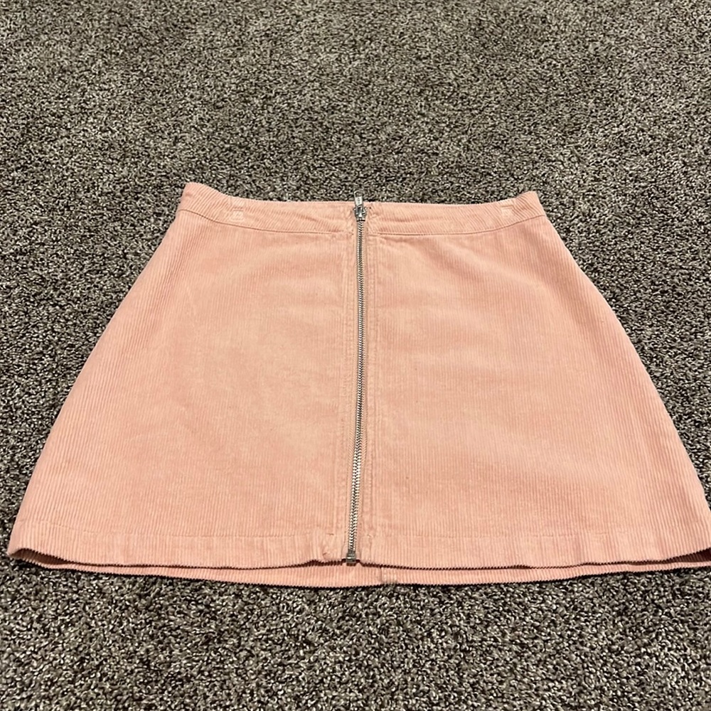 Girls corduroy mini skirt.